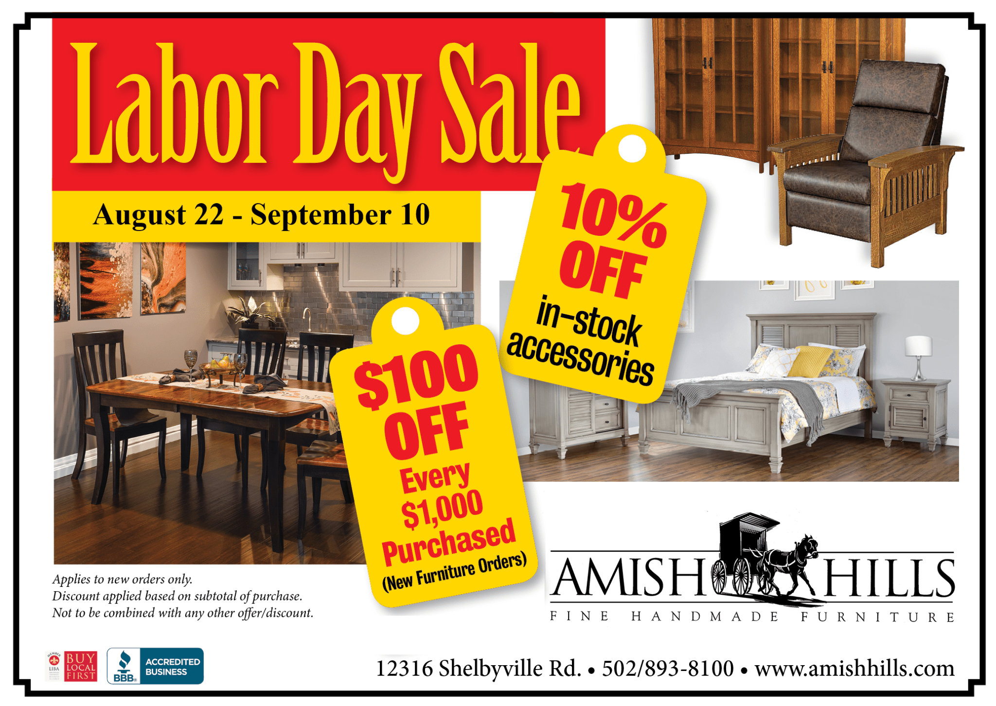 Amish Hills Handmade Furniture Louisville, KY